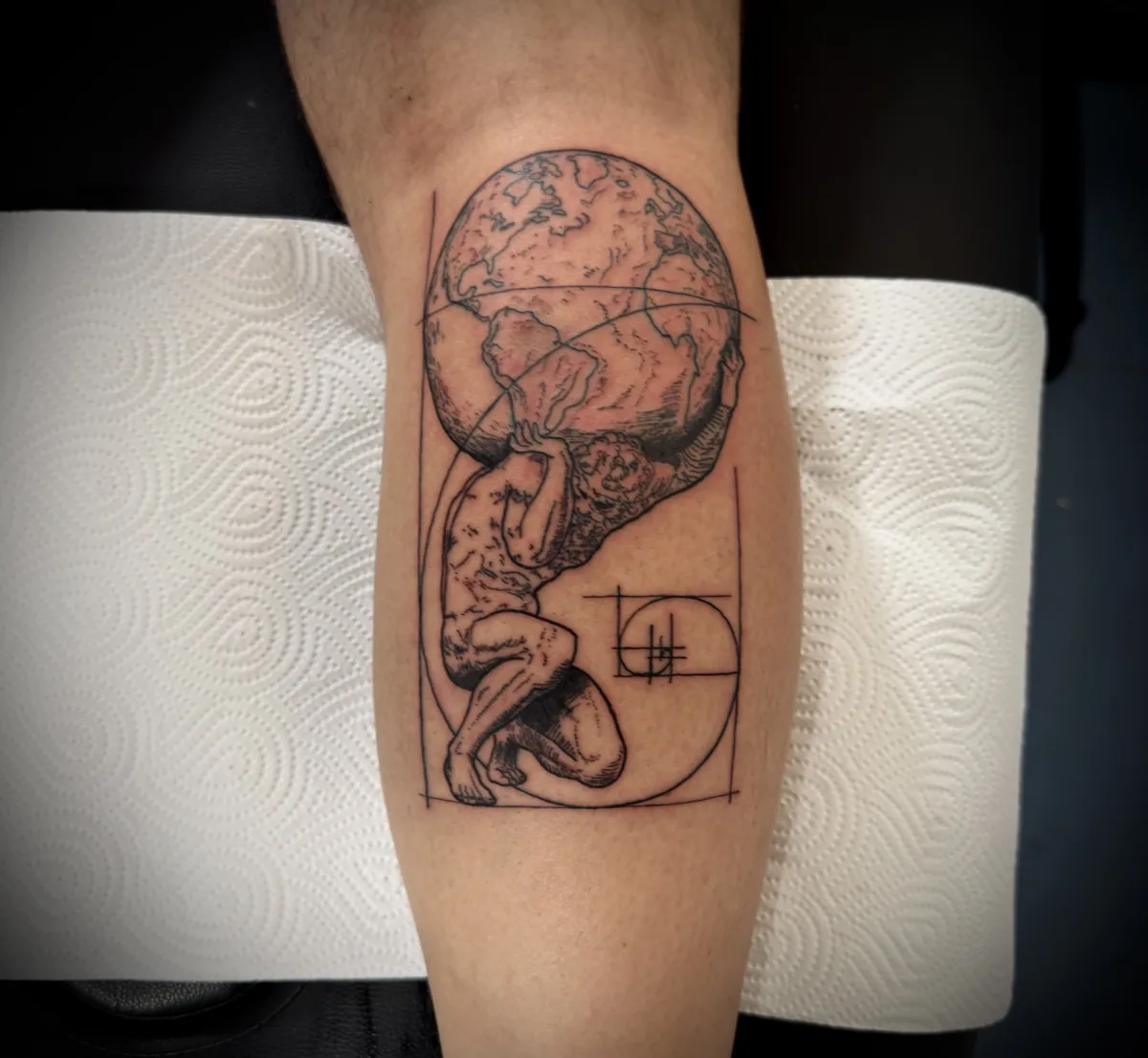 Tattoo-Arbeit aus dem Portfolio von Gianni Ink Tattoo Freiburg