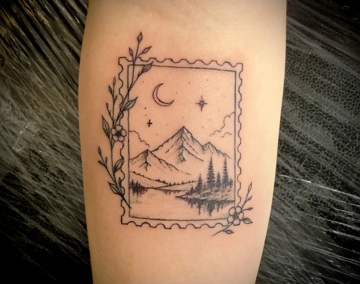 Tattoo-Arbeit aus dem Portfolio von Gianni Ink Tattoo Freiburg